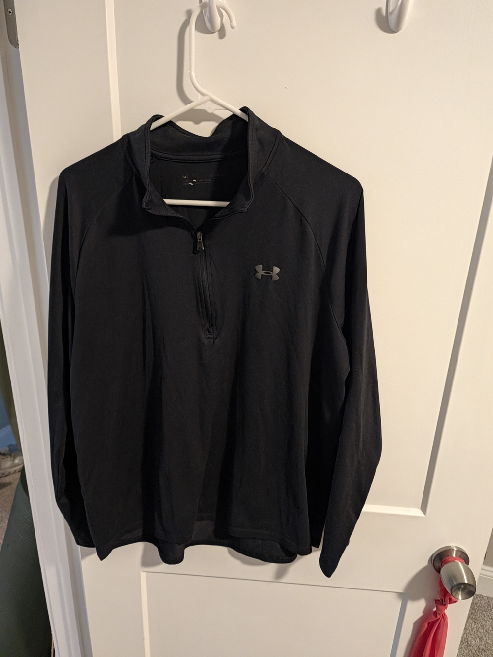 Under Armour Black Men's Quarter-Zip Performance Jacket